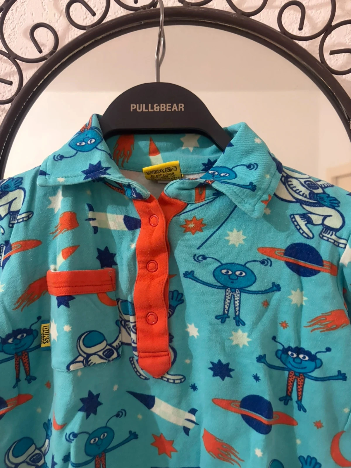 🔵 Lot 2 Hauts de Pyjama - Espace & Tracteurs - 5 ans – photo 3